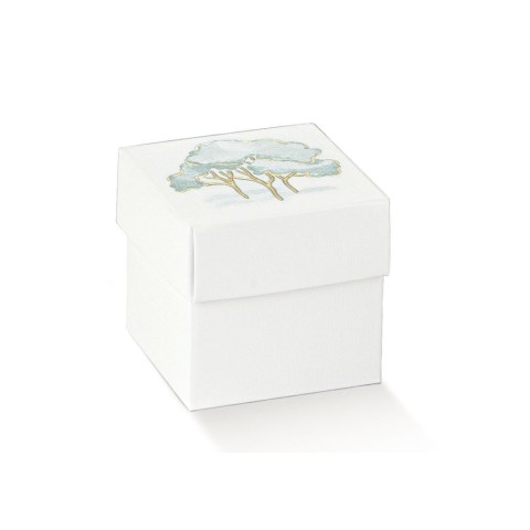 FC 50X50X50 INTRECCI VERDE ST. CALDO